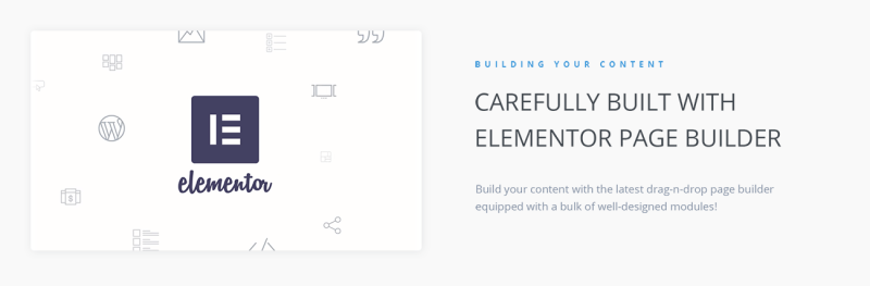 Responsivt Speed - Internet Theme with Elementor Builder WordPress-tema #54577 - Funktionsbild 3