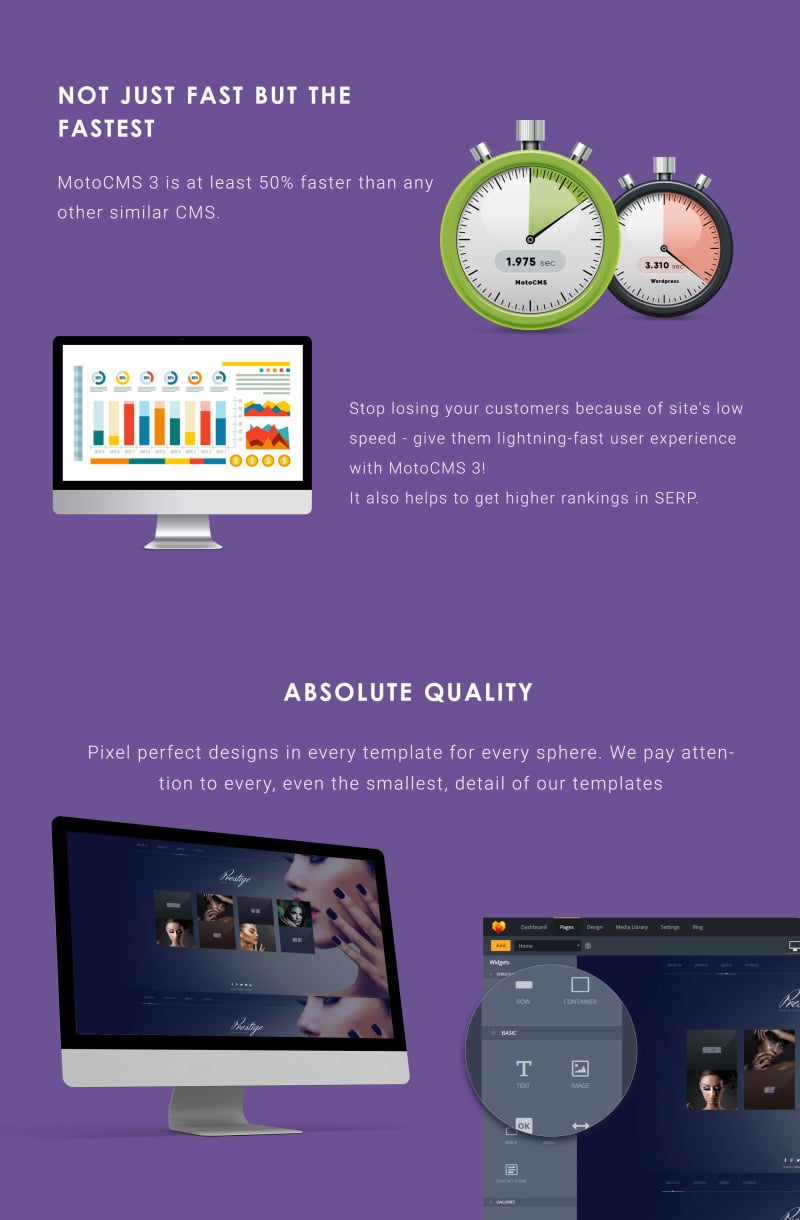 Prestige - Beauty Salon Moto CMS 3 Template - Features Image 4