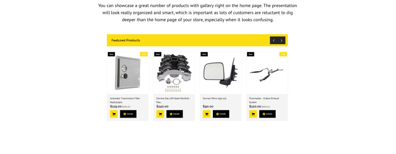 Auto Parts Shopify Theme - Features Image 4
