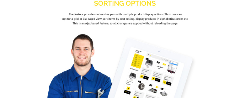 Auto Parts Shopify Theme - Features Image 5