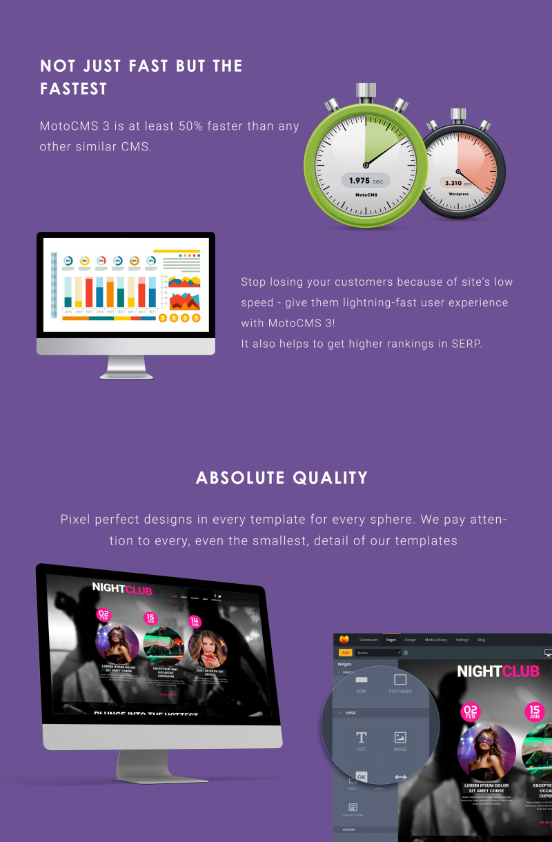 Night Club MotoCMS Website Template - Features Image 4