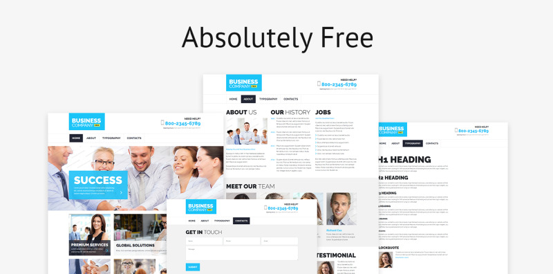 Free Business Responsive Template Website Template - Features Image 2