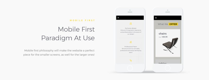 Furniture Company WordPress Theme - Features Image 4
