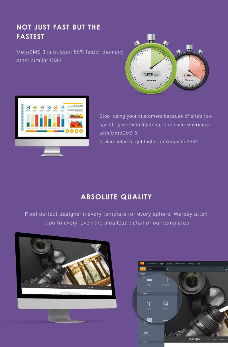 Ohira - Photographer Moto CMS 3 Template - Features Image 4