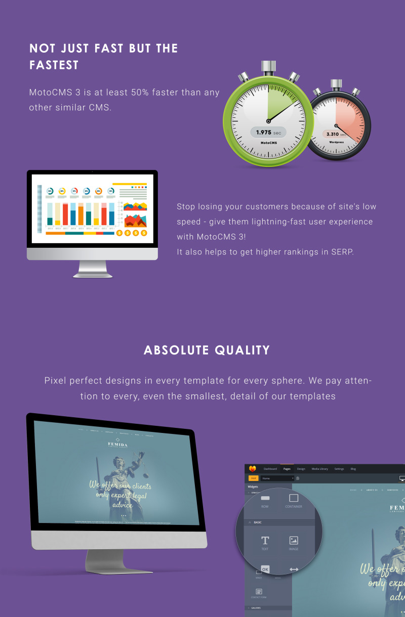 Law Firm Moto CMS 3 Template - Features Image 4