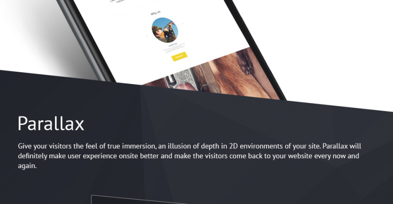 Hunting Club WordPress Theme - Features Image 3