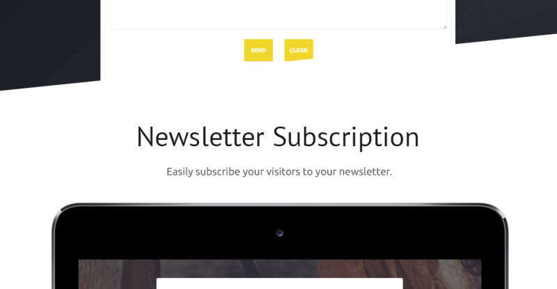Hunting Club WordPress Theme - Features Image 12