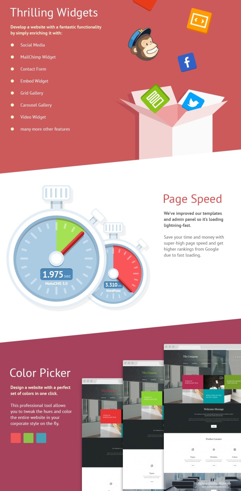 Modèle de design dintérieur Moto CMS 3 - Caractéristiques de l’image 3