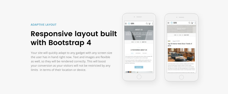Sofa - Interior Design Agency Multipage HTML Website Template - Features Image 7