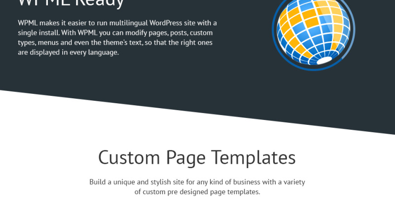 Business & Services Responsive WordPress Theme - Features Image 7