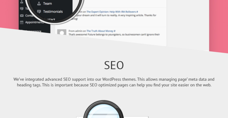 Business & Services Responsive WordPress Theme - Features Image 10
