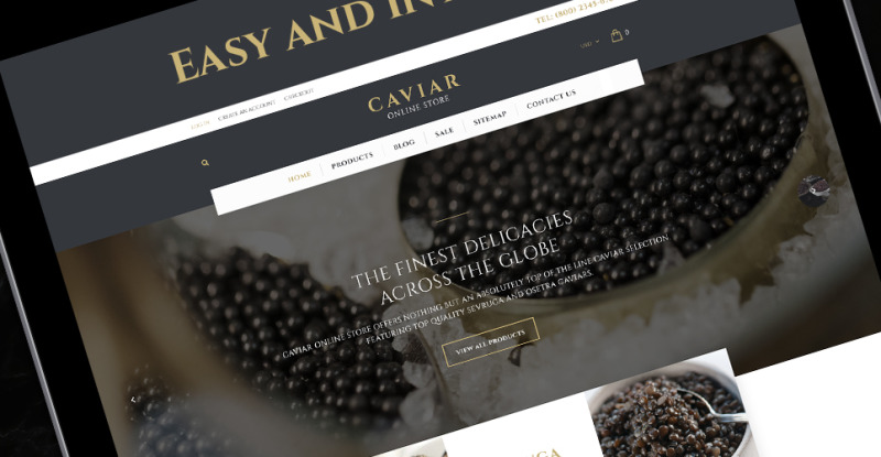 Caviar Shopify Theme - Features Image 2