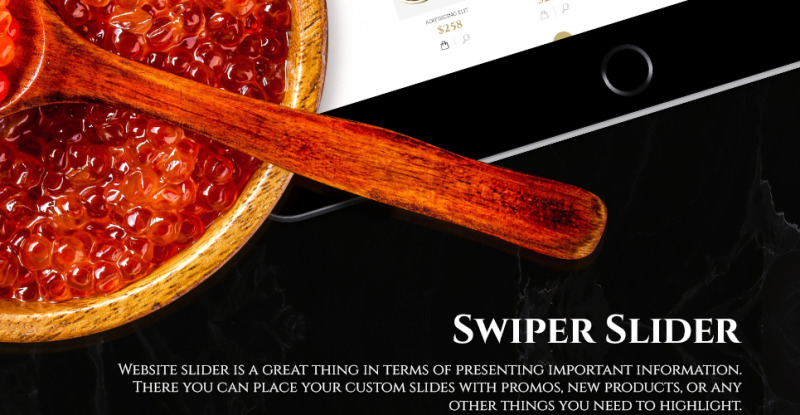 Caviar Shopify Theme - Features Image 4