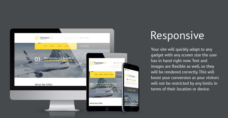 TransxoCo. Website Template - Features Image 1