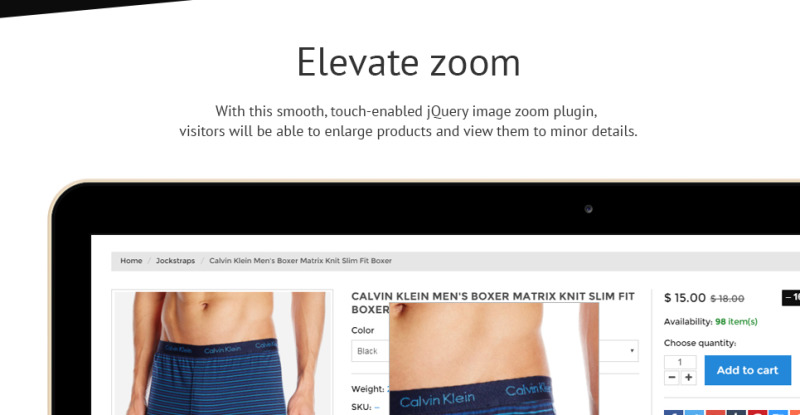 Underwear for Men Shopify Theme - Features Image 6