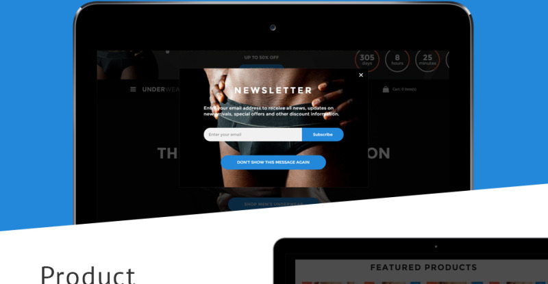 Underwear for Men Shopify Theme - Features Image 8