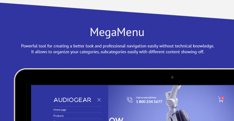 Audio Gear Shopify Theme - Features Image 2