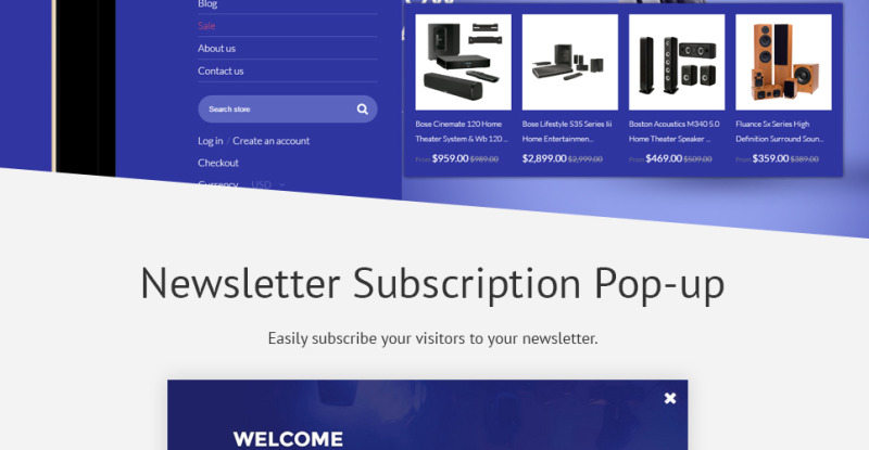 Audio Gear Shopify Theme - Features Image 3