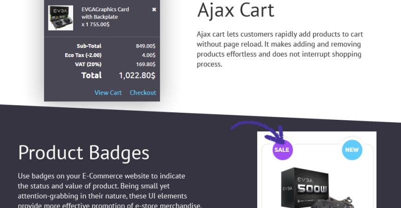 iShop - Computer Store Responsive OpenCart Template - Features Image 9