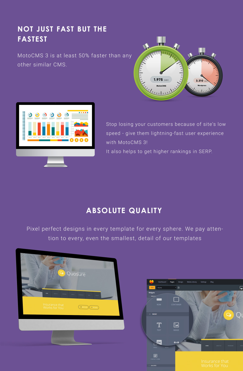 Insurance Agent Moto CMS 3 Template - Features Image 4
