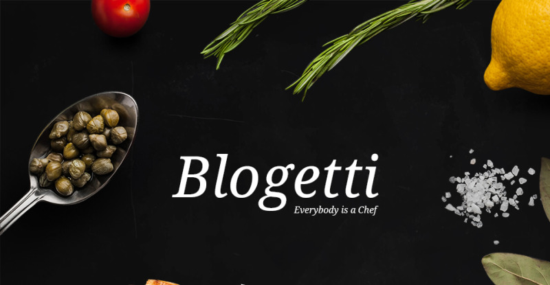 Blogetti - Restaurant Blog WordPress Theme - Features Image 1