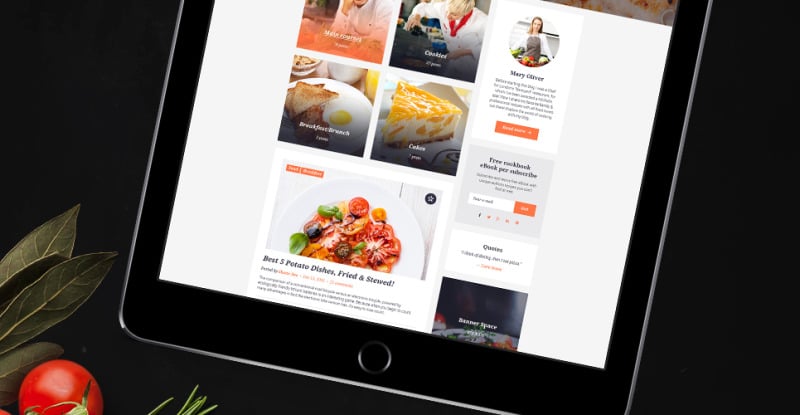 Blogetti - Restaurant Blog WordPress Theme - Features Image 3