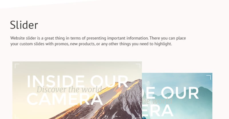 Photo Studio Responsive Website Template - Features Image 2