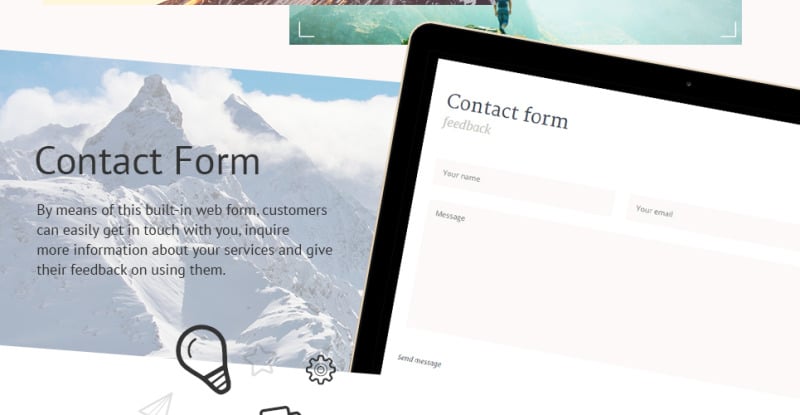 Photo Studio Responsive Website Template - Features Image 3