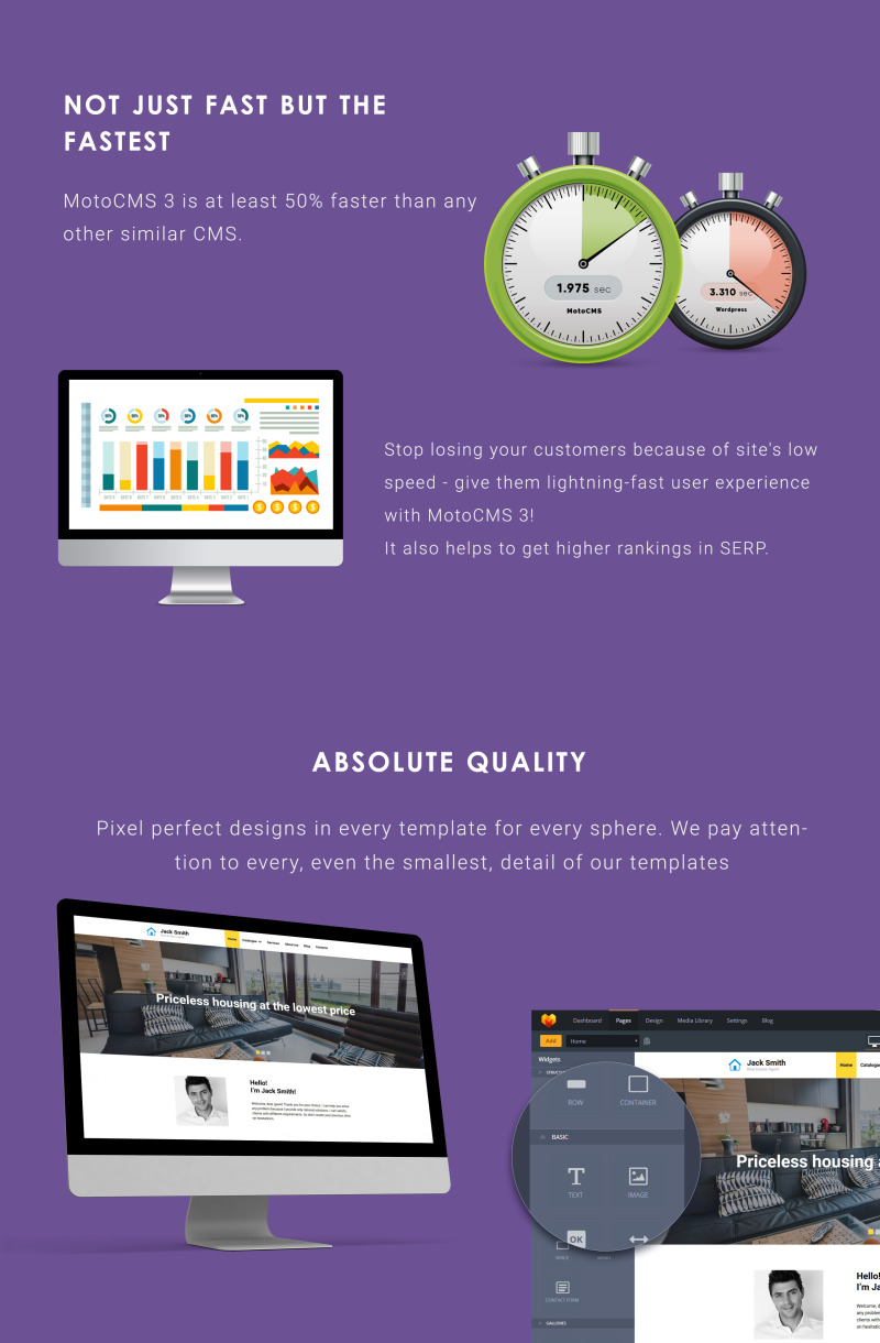 Real Estate Agent Moto CMS 3 Template - Features Image 4