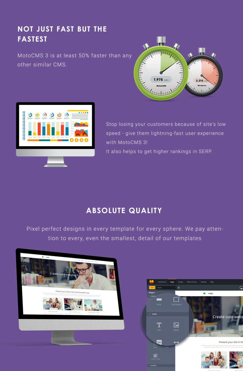 Wegy - Design Agency Moto CMS 3 sablon - Features Image 4