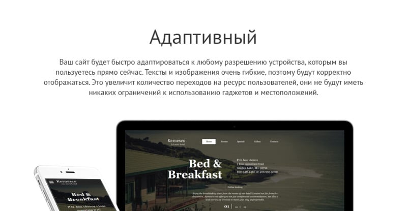Шаблон веб-сайту для бронювання готелів та номерів - Features Image 1