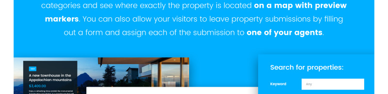 Bellaina - Real Estate Responsive WordPress Theme - Features Image 3