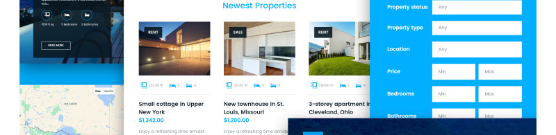 Bellaina - Real Estate Responsive WordPress Theme - Features Image 4
