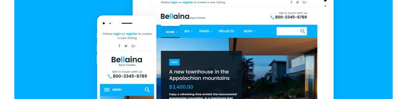 Bellaina - Real Estate Responsive WordPress Theme - Features Image 31