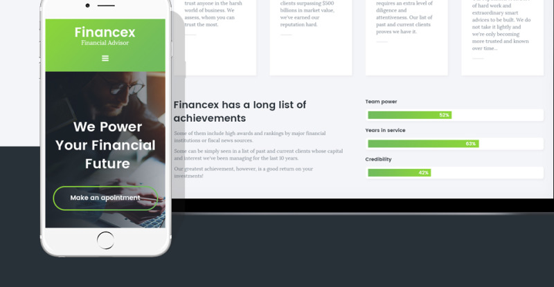 Financex - Financial Advisor WordPress Theme - Features Image 18