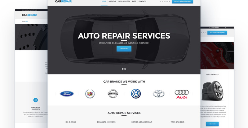 CarRepair - Auto Repair Services WordPress Theme - Features Image 2
