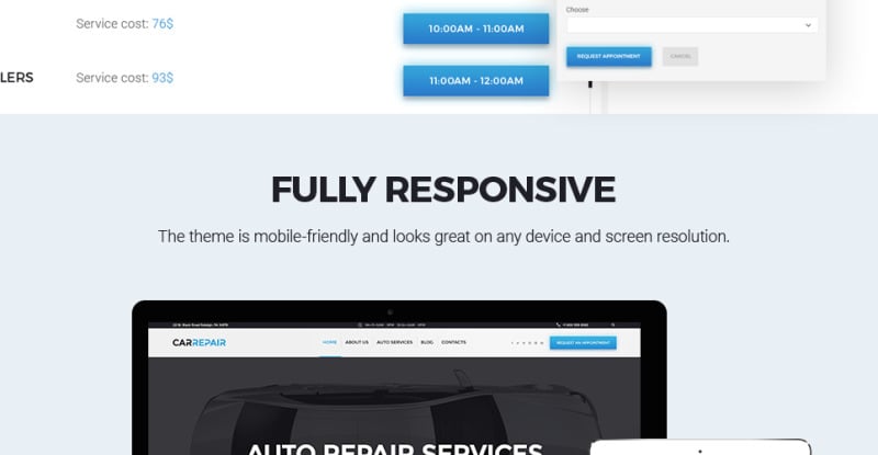 CarRepair - Auto Repair Services WordPress Theme - Features Image 10