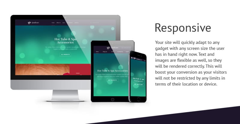 Qualicare Website Template #58680 - TemplateMonster