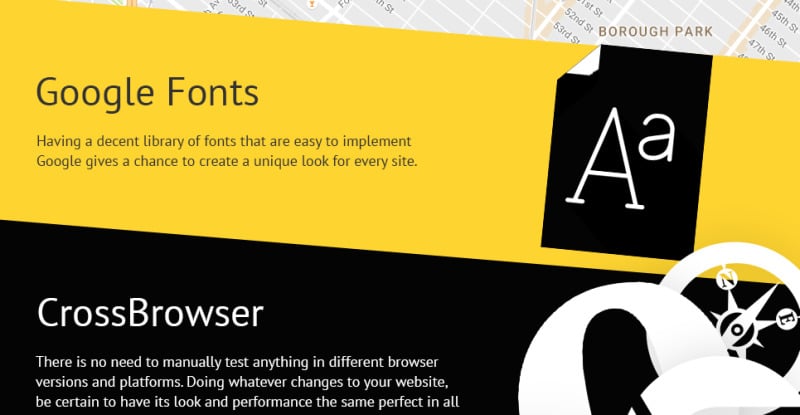 11 rooms Responsive Website Template - Features Image 7