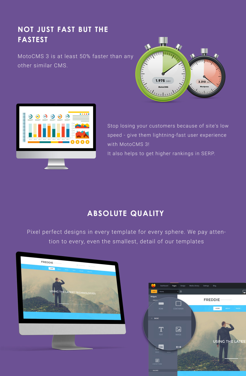 Freddy - Photography Moto CMS 3 Template - Features Image 4