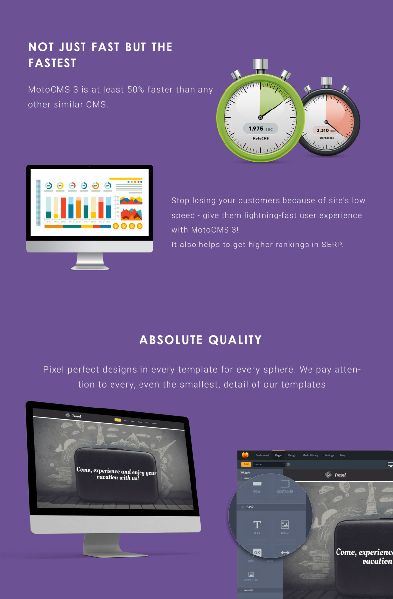 Шаблон сайта туристического агентства MotoCMS - Features Image 4