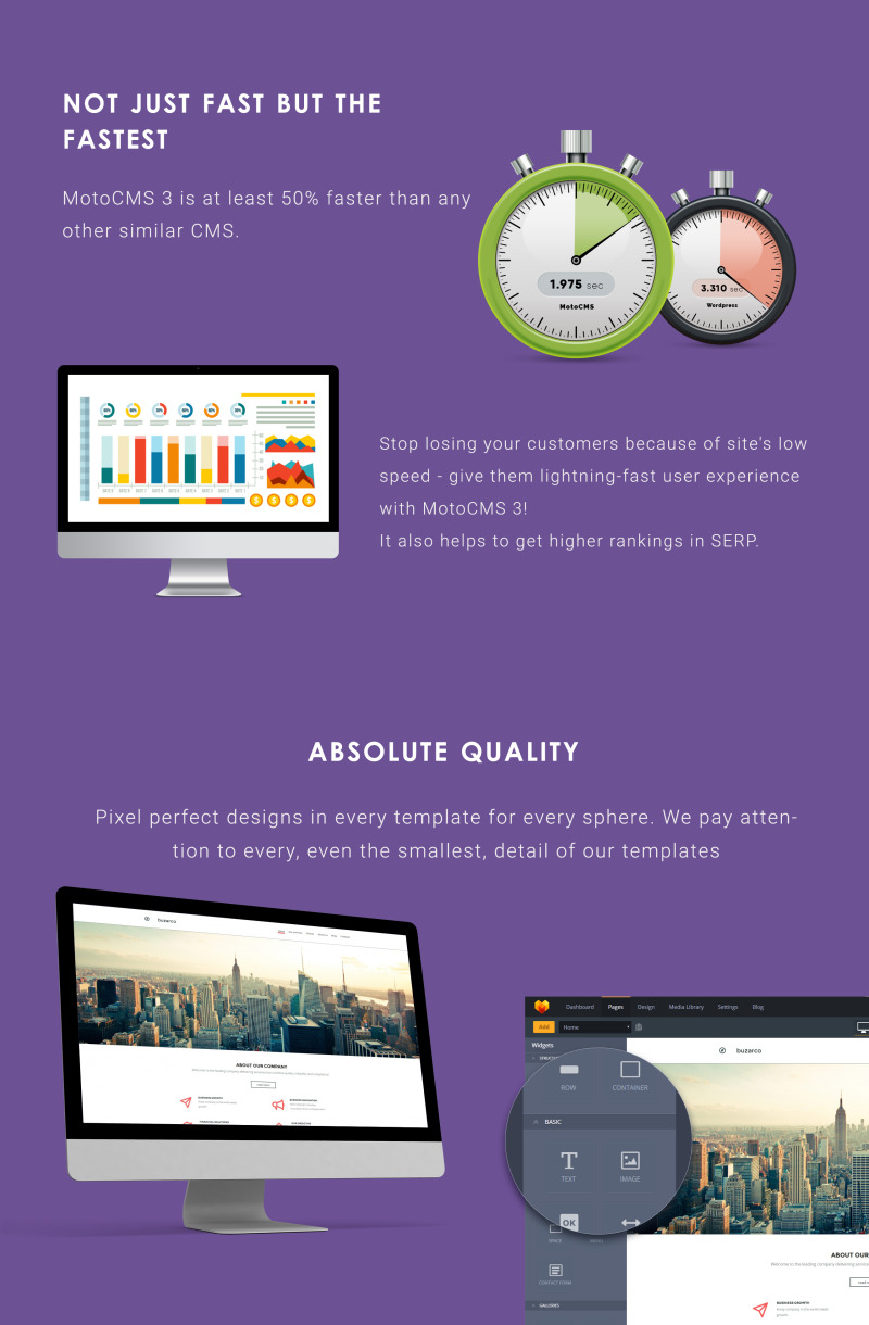 Small Business Moto CMS 3 Template - Features Image 4