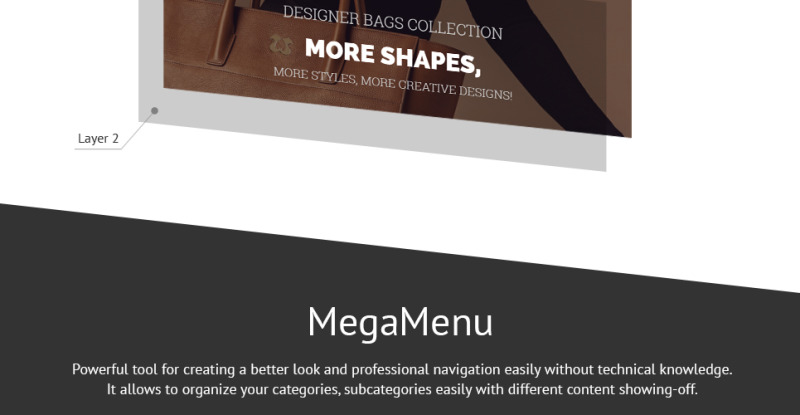 Handbags WooCommerce Theme - Features Image 4