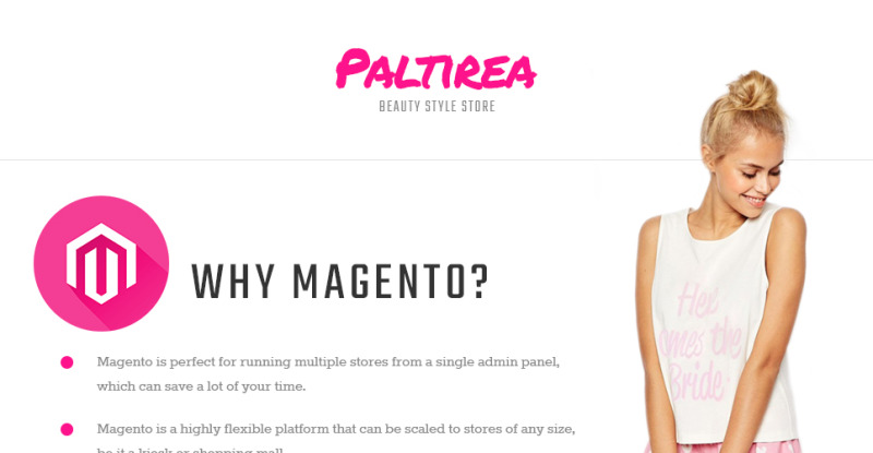 Paltirea Magento Theme - Features Image 1
