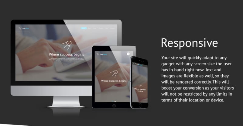 Finance Company Website Template #58906 - TemplateMonster