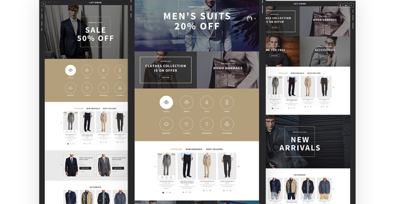 Lefishor - Mens Clothes Accessories PrestaShop Theme - Features Image 4