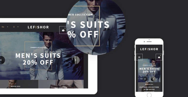 Lefishor - Mens Clothes Accessories PrestaShop Theme - Features Image 9