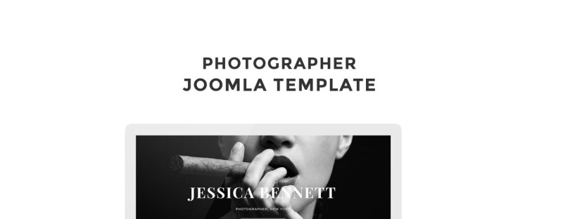 Modèle Joomla réactif de portfolio de photographe - Caractéristiques de l’image 1