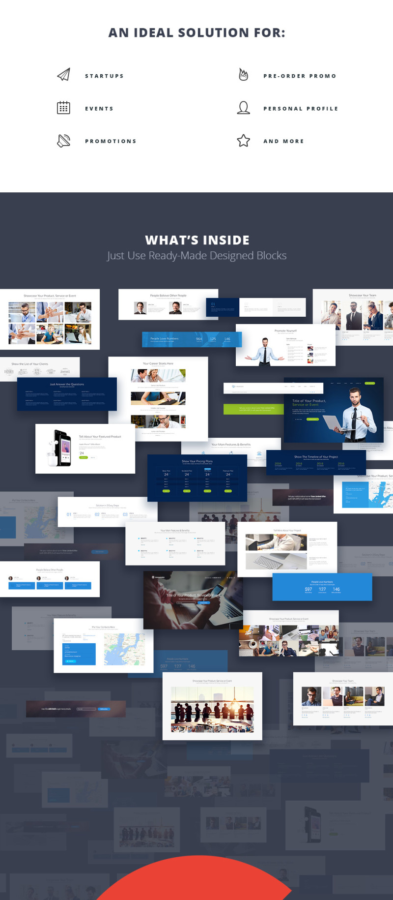 Photographer Portfolio Landing Page Template - Features Image 4