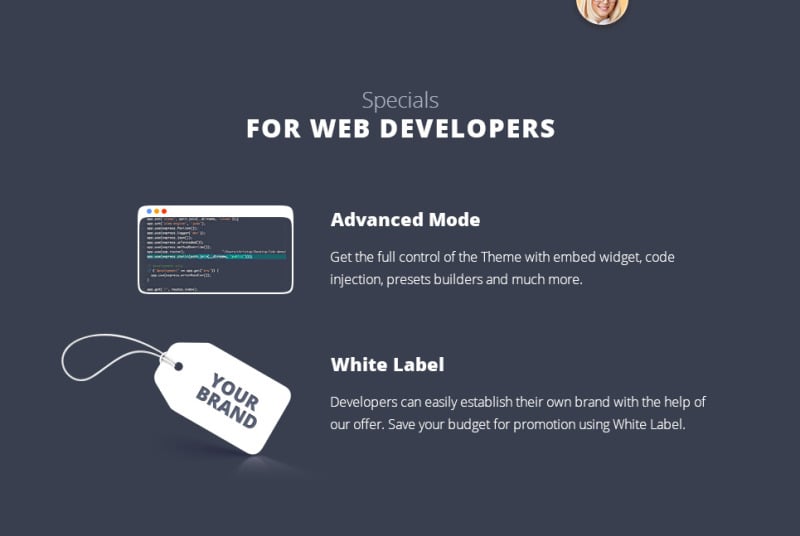 Photographer Portfolio Landing Page Template - Features Image 8